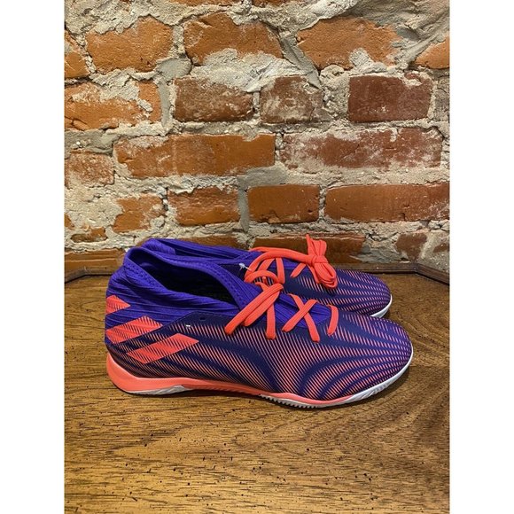 Adidas Nemeziz .3 IN Indoor Energy Ink Signal Pink Men Soccer Football EH0519 - Picture 1 of 5